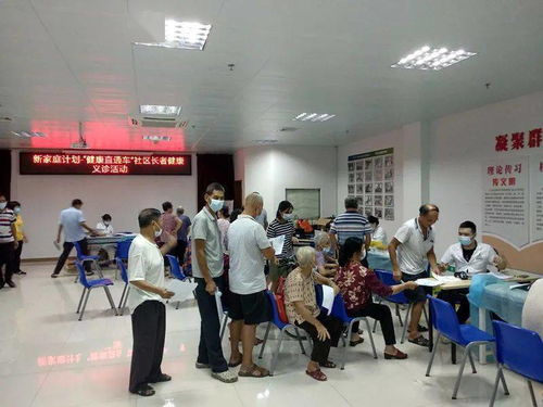 東城峽口 新家庭計劃 健康直通車 社區(qū)長者健康義診活動